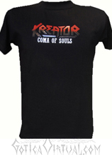 camiseta kreator bogota estampado alta densidad negra algodon metalera rockera thrash envios medellin cali colombia ventas por mayor y detal